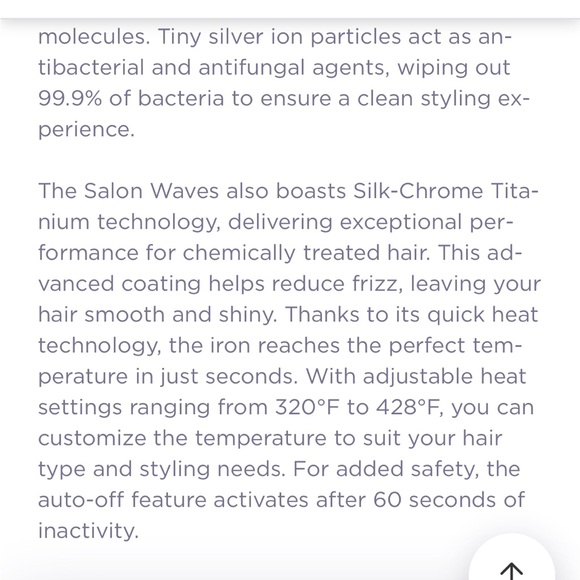 Brand new in box! GA.MA Italy Professional Salon Waves LED Hair Tool - Picture 7 of 11